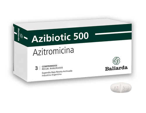 Azibiotic 500_500_10.png Azibiotic 500 Azitromicina enfermedad pulmonar obstructiva crónica EPOC bronquitis Azibiotic Azitromicina antibiótico neumonia infecciones respiratorias faringitis sinusitis otitis